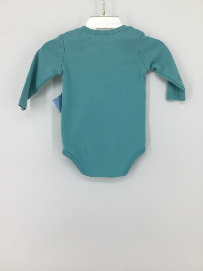 primary Child Size 3-6 Months Blue Onesie - Image 2