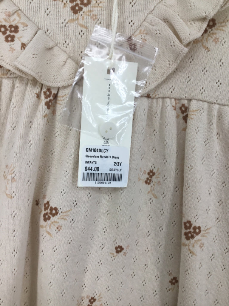 Quincy Mae Child Size 2 Tan Dress - girls - Image 2