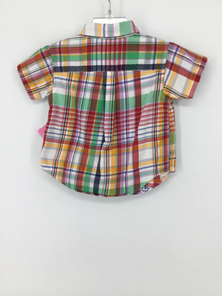 Ralph Lauren Child Size 12 Months Multi-Color Plaid Shirt - boys - Image 2