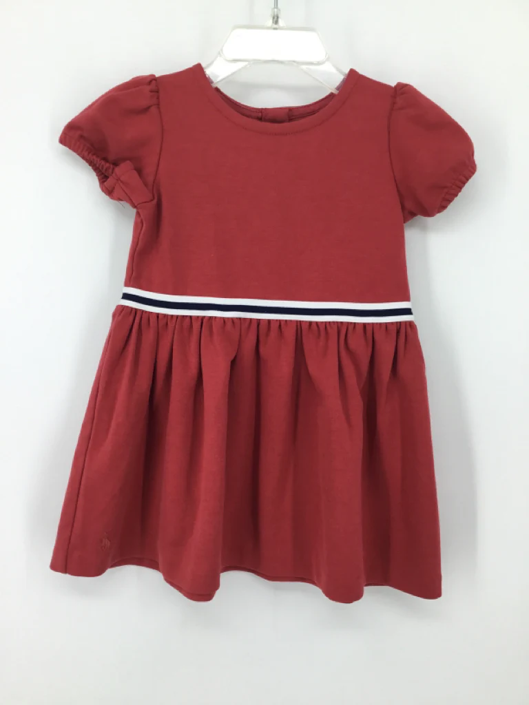 Ralph Lauren Child Size 12 Months Red Dress - girls