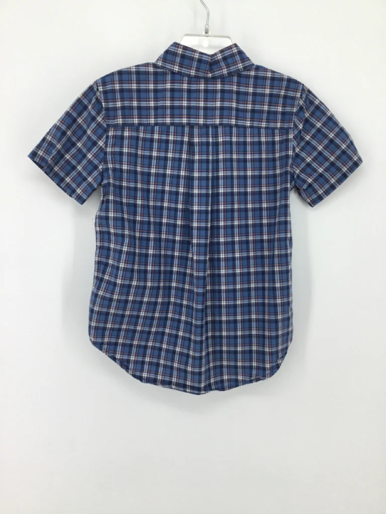 Ralph Lauren Child Size 4 Blue Plaid Shirt - boys - Image 2