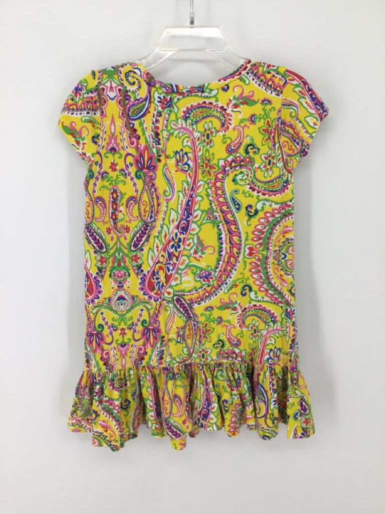 Ralph Lauren Child Size 4 Yellow Dress - girls - Image 2
