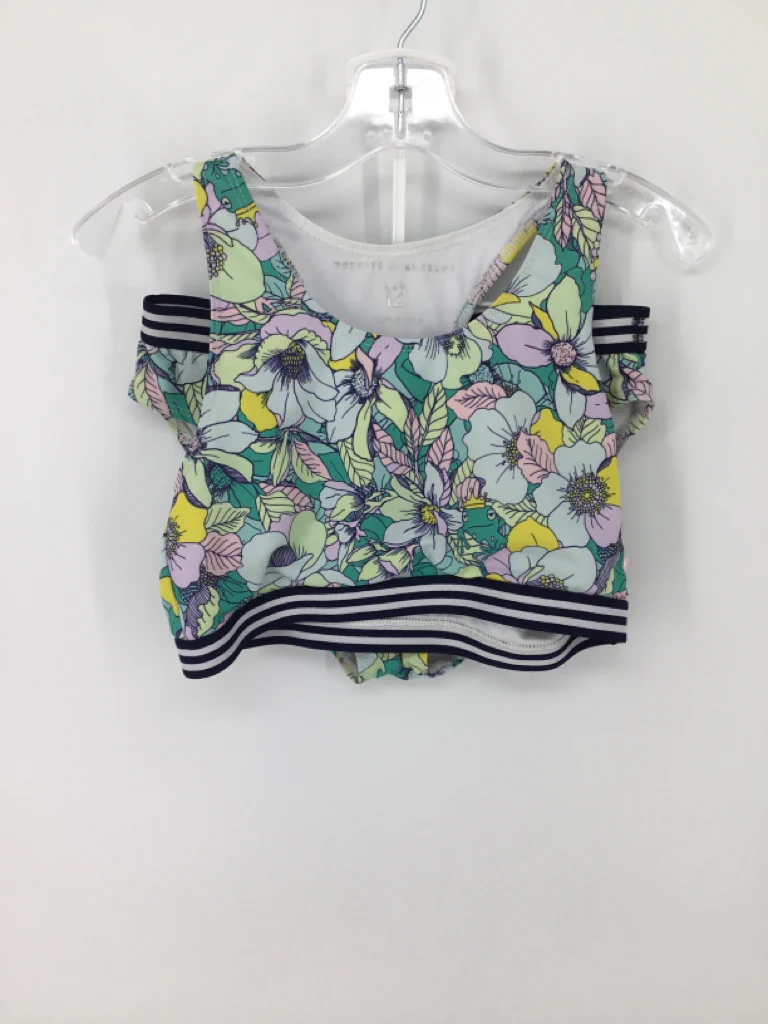 Rockets of Awesome Child Size 12 Multi-Color Swimwear - girls