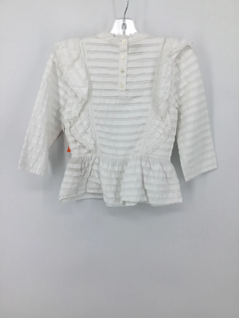 Scotch & Soda Child Size 8 White Shirt - girls - Image 2