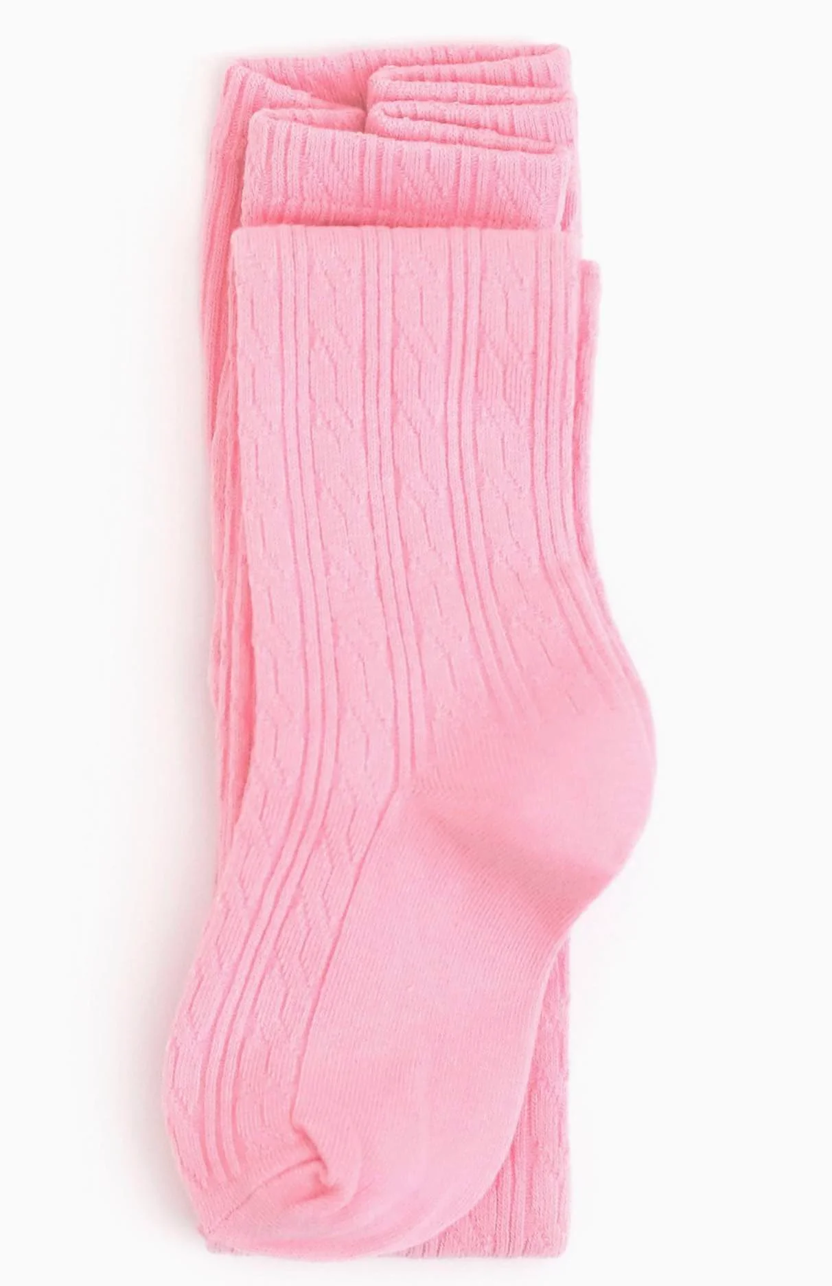 Size 5-6 Years Cable Knit Tights Blossom The Little Stocking Co