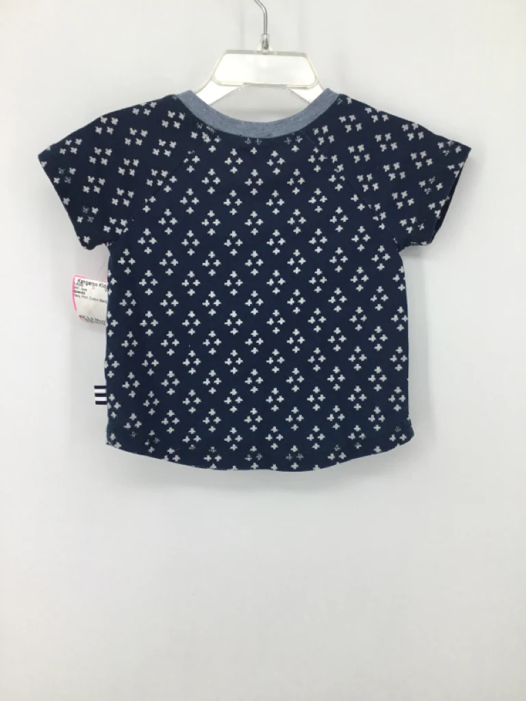 Splendid Child Size 3-6 Months Navy Print Shirt - boys - Image 2