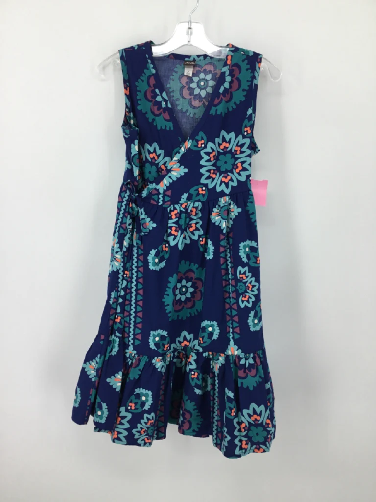 Tea Child Size 10 Blue Dress - girls