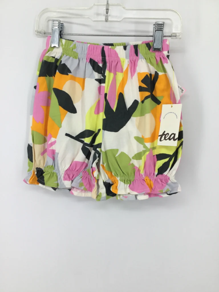 Tea Child Size 4 Multi-Color Shorts - girls