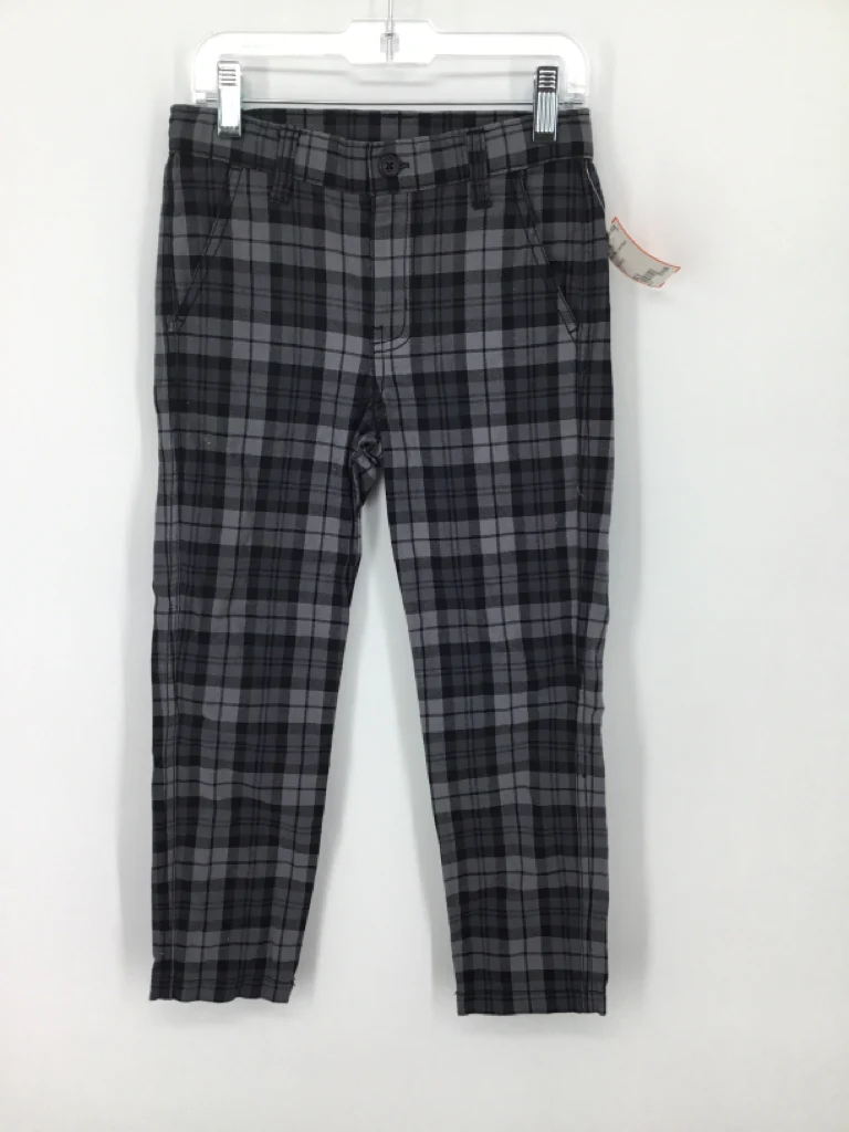 Tea Child Size 6 Black Plaid Pants - boys