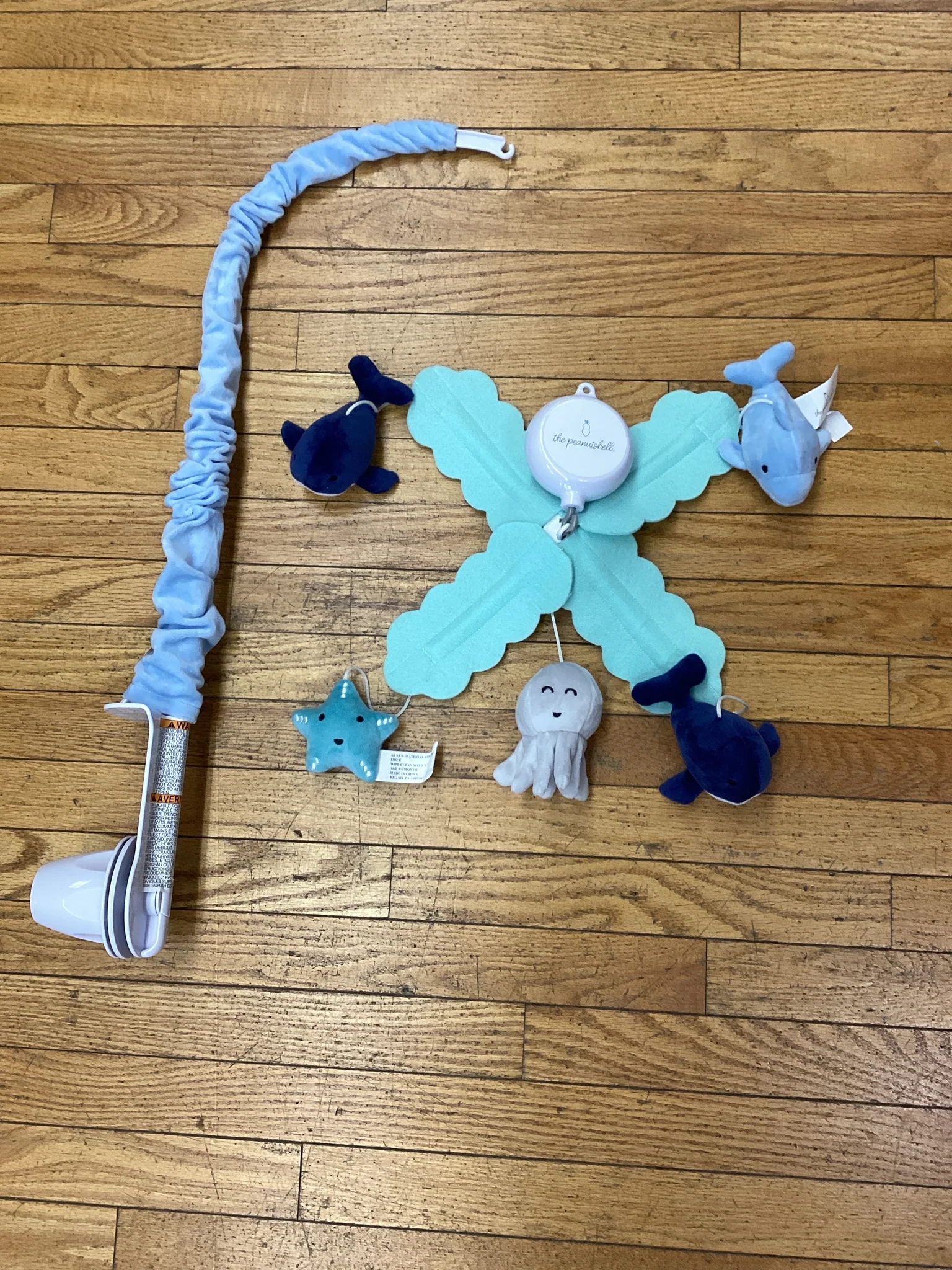 The Peanutshell Baby Musical Crib Mobile
