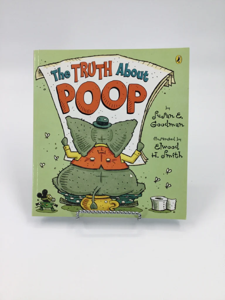 The Truth About Poop Paperback Book
