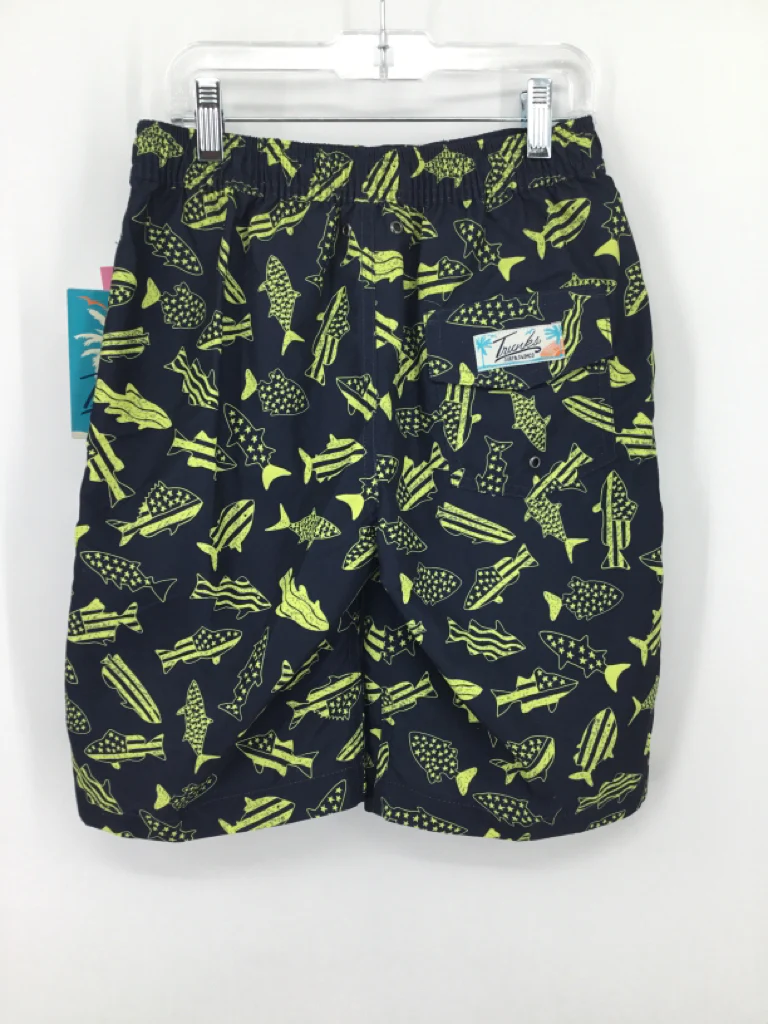 Trunks Surf & Swim Co. Child Size 8 Navy Print Swimwear - boys - Image 3