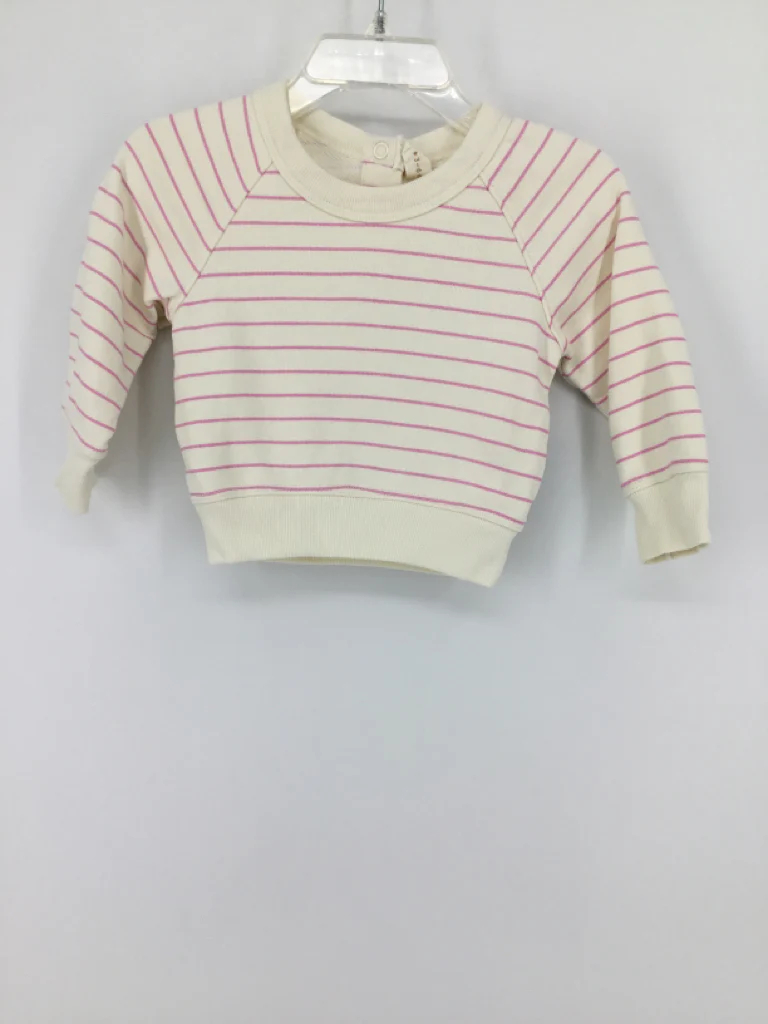 Tun Tun Child Size 3-6 Months White Sweatshirt - girls