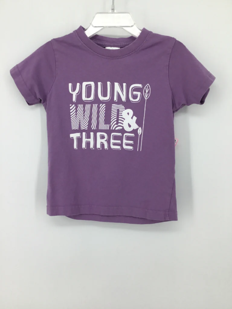 Unordinary Toddler Child Size 3 Purple T-shirt - girls