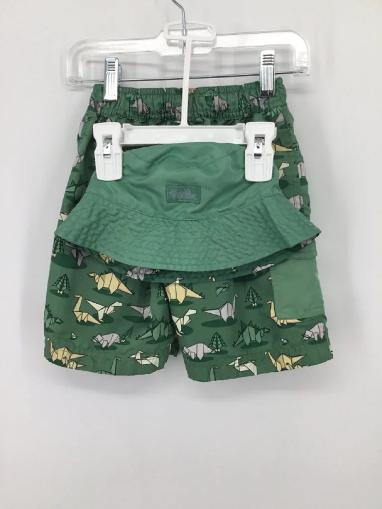 UV Skinz Child Size 4 Green Print Swimwear - boys - Image 2