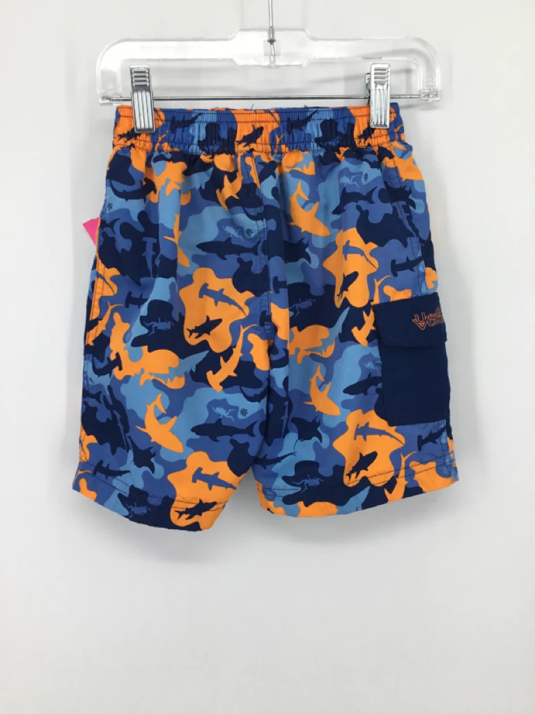 UV Skinz Child Size 5 Blue Camoflage Swimwear - boys - Image 2