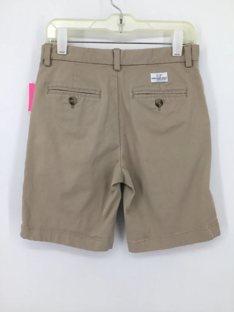 vineyard vines Child Size 10 Tan Solid Shorts - boys - Image 2