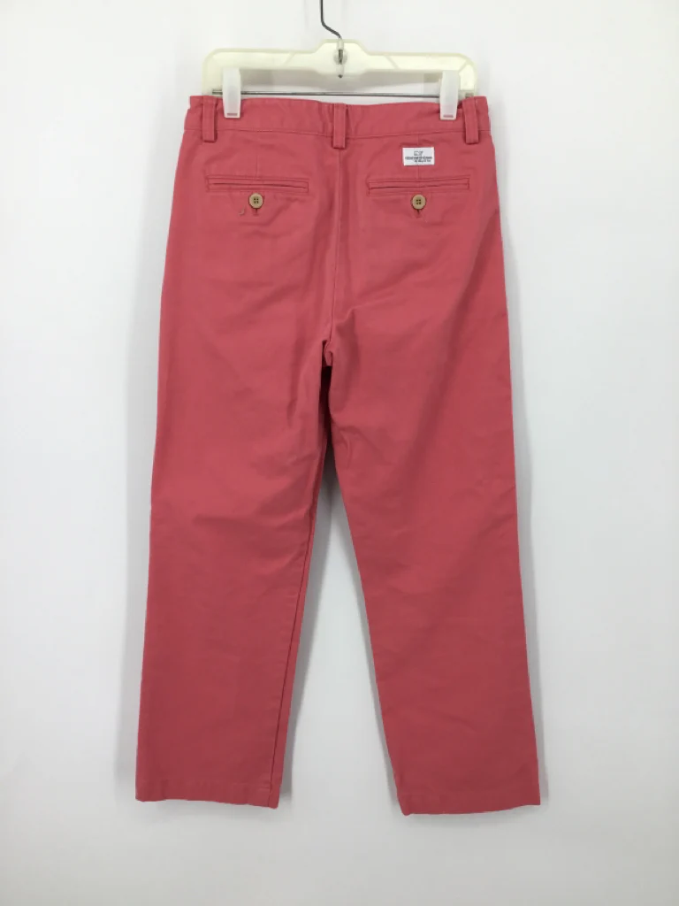 vineyard vines Child Size 12 Pink Solid Pants - boys - Image 2