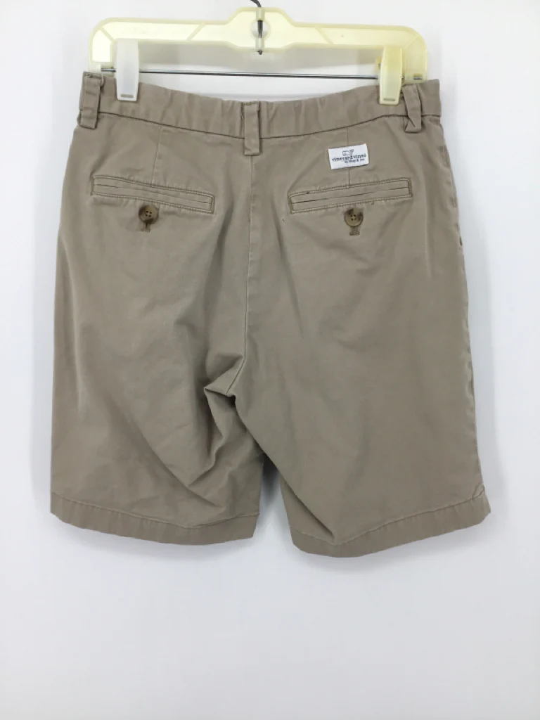 vineyard vines Child Size 12 Tan Solid Shorts - boys - Image 2
