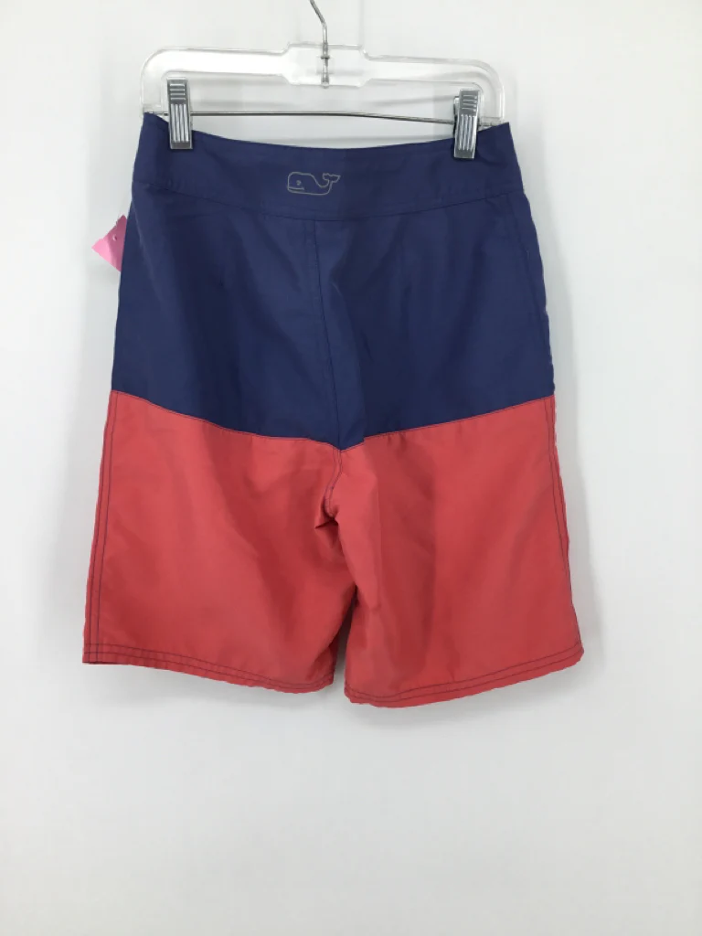 vineyard vines Child Size 8 Blue Solid Shorts - boys - Image 2