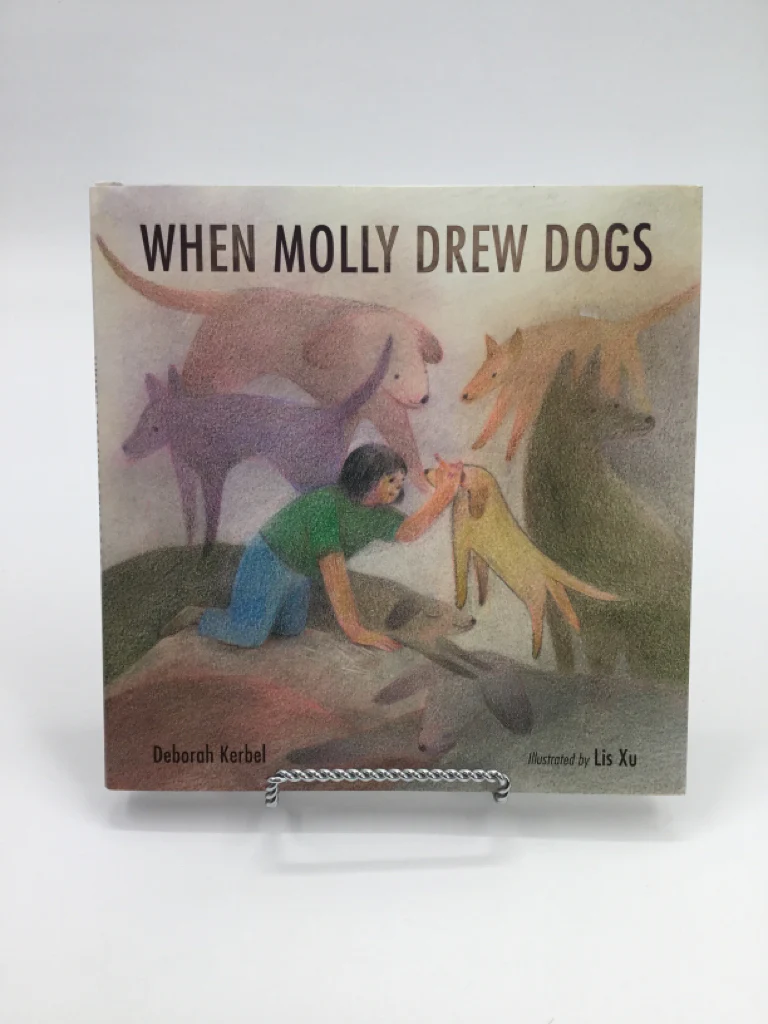 When Molly Drew Dogs Hardback Book