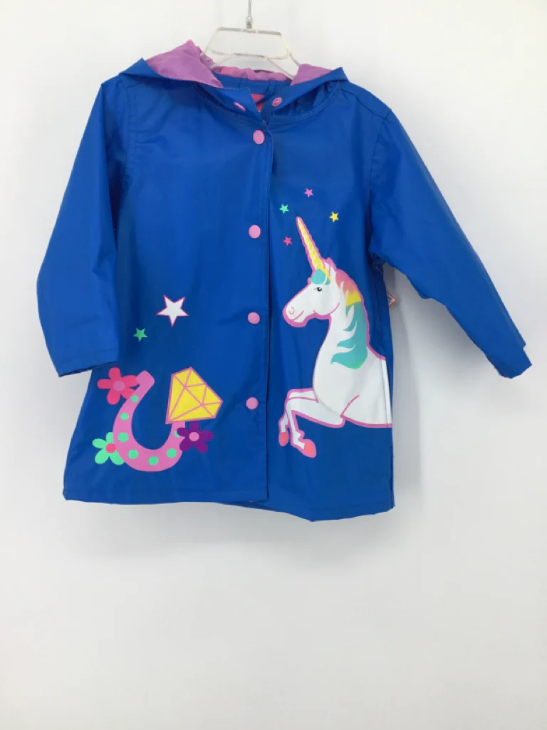 Wippette kids Child Size 24 Months Blue Raincoat - girls