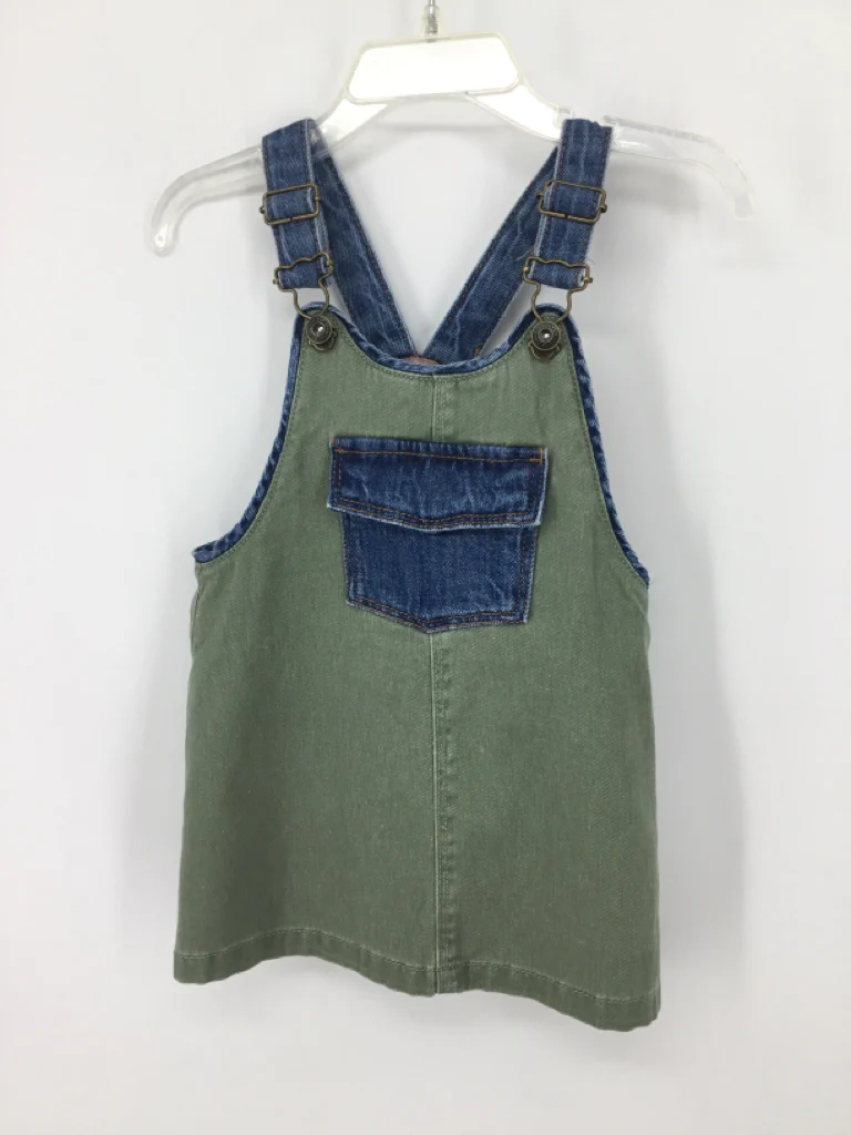 Zara Child Size 12-18 Months Green Dress - girls