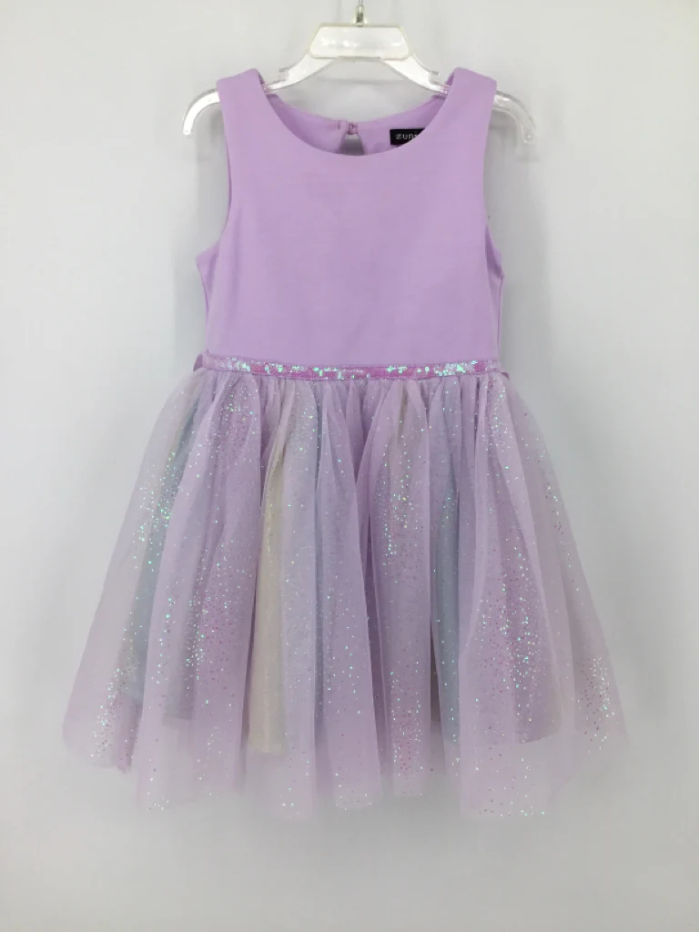 Zunie Child Size 5 Purple Dress - girls
